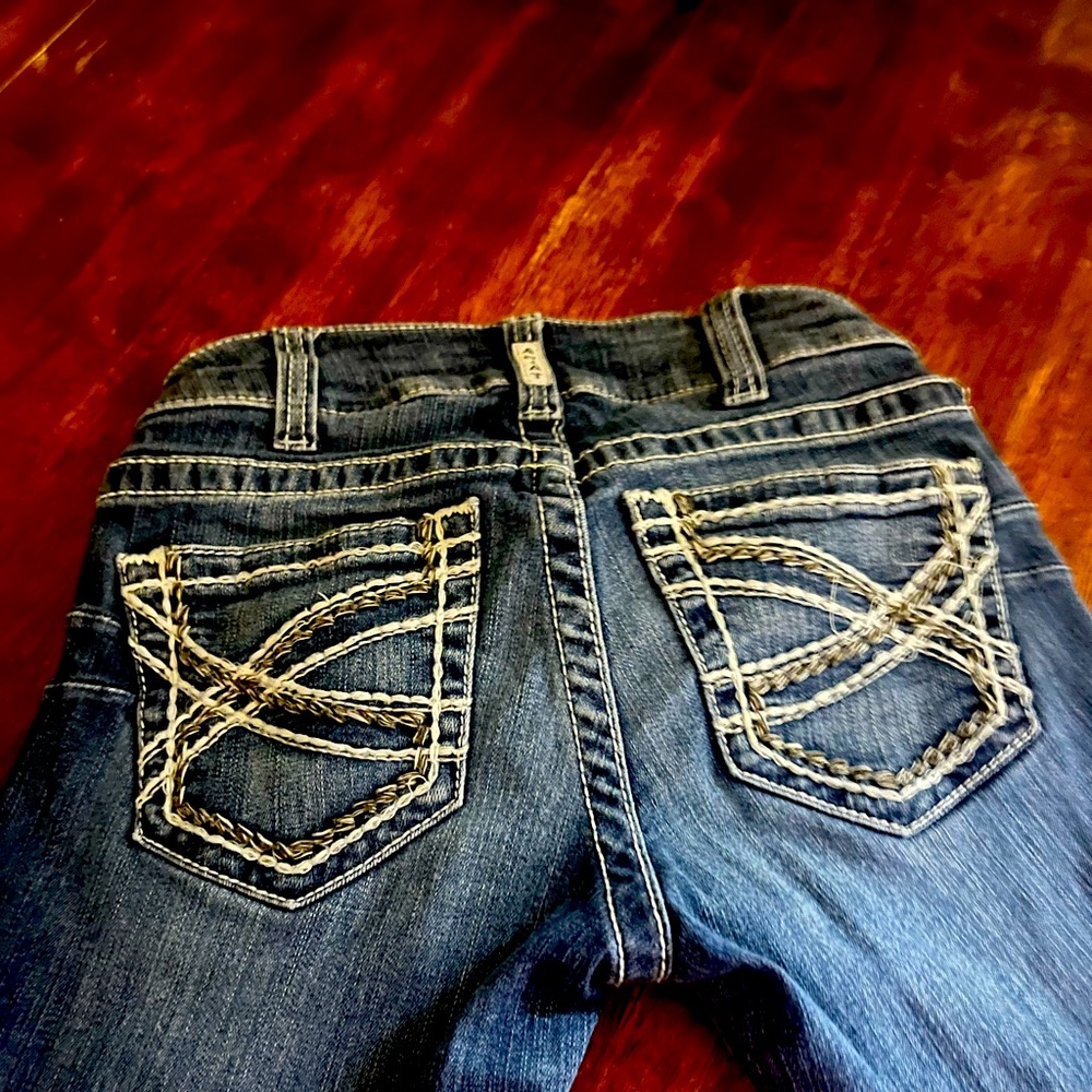 I am selling two pair of ARIAT Jeans both size 26 regular only worn twice each